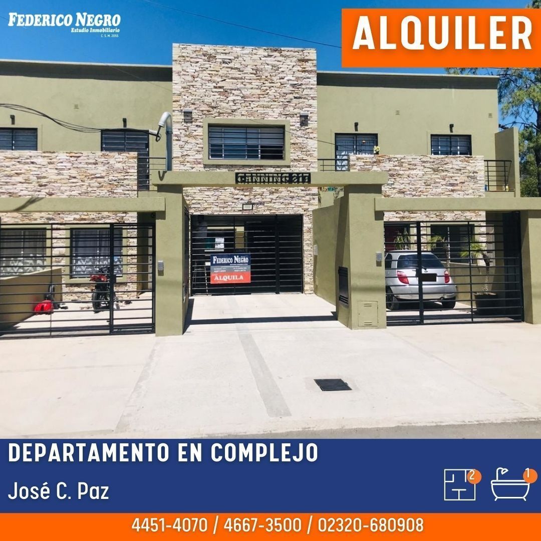 ALQUILER DE DEPARTAMENTO EN José C Paz - José C Paz