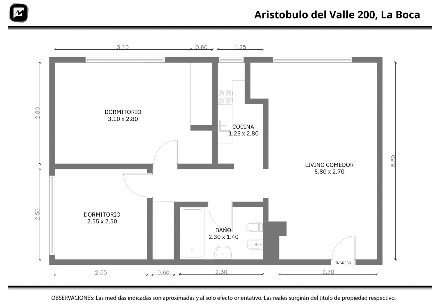Departamento en Venta en La Boca, Capital Federal