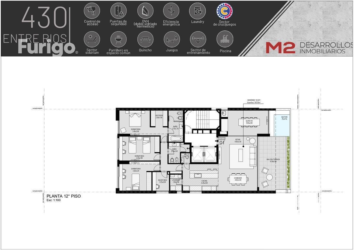 Departamento en Venta en Rosario, Santa Fe