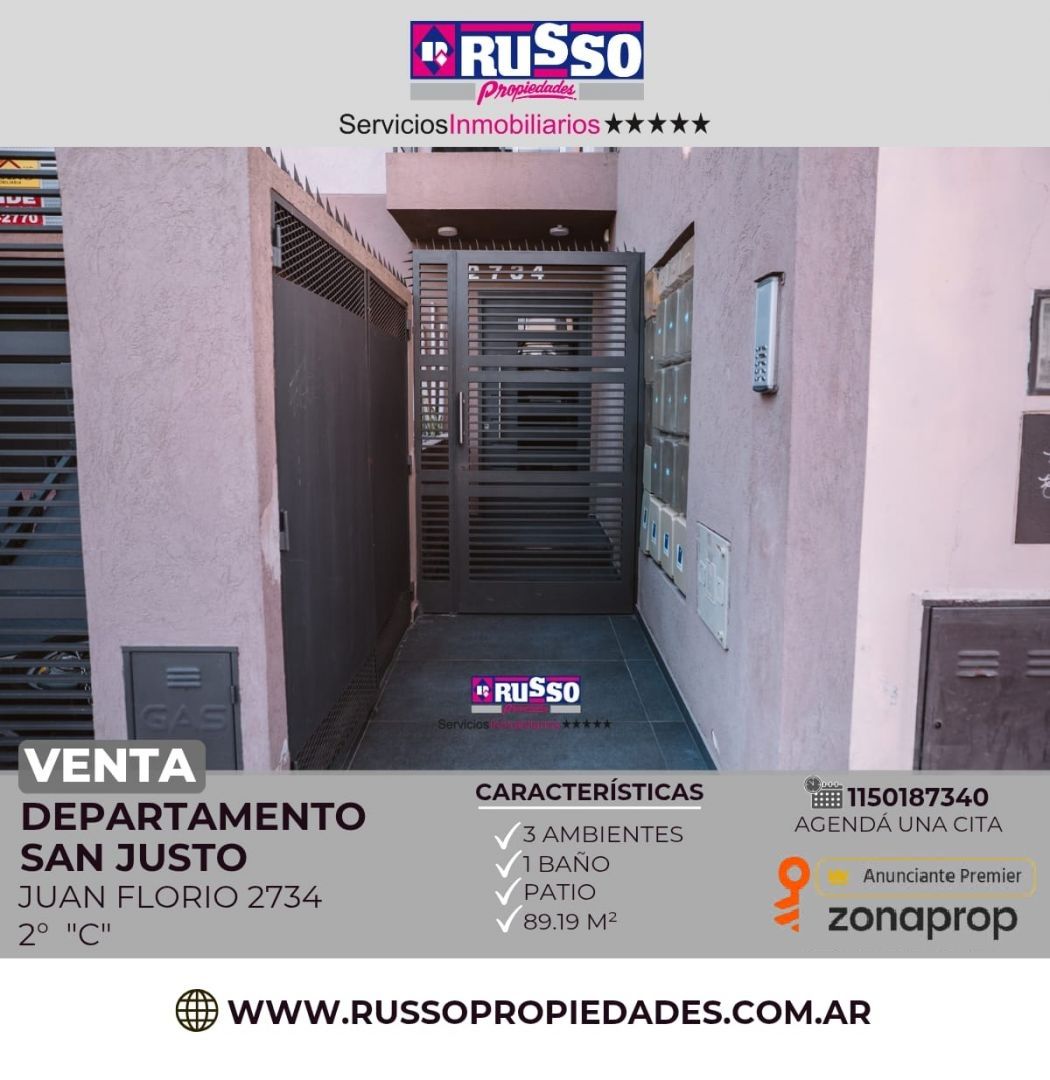 Departamento en FLORIO, JUAN 2700