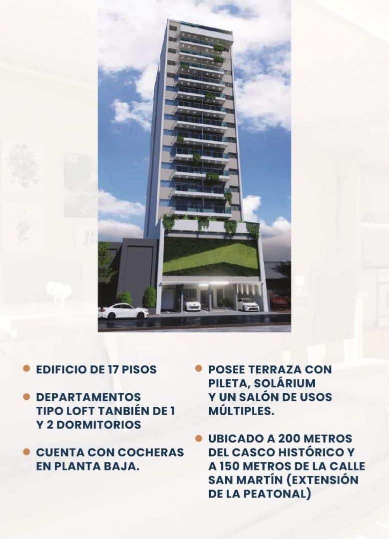 Departamento en venta 1 ambientes