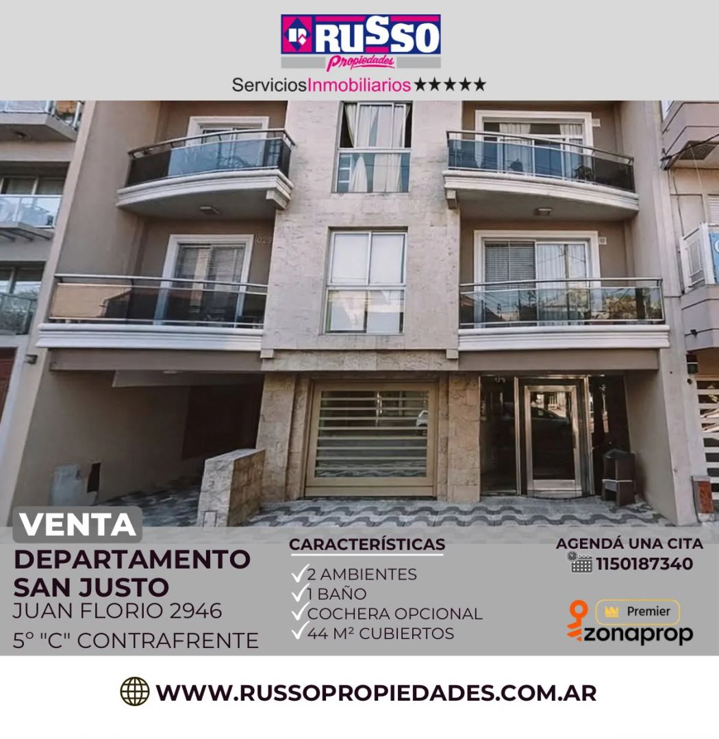 Departamento en FLORIO, JUAN 2900