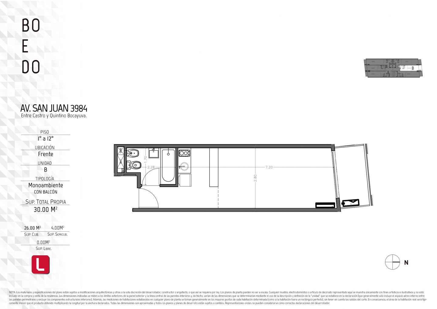 VENTA DE DEPARTAMENTO EN Capital Federal - Boedo - 21