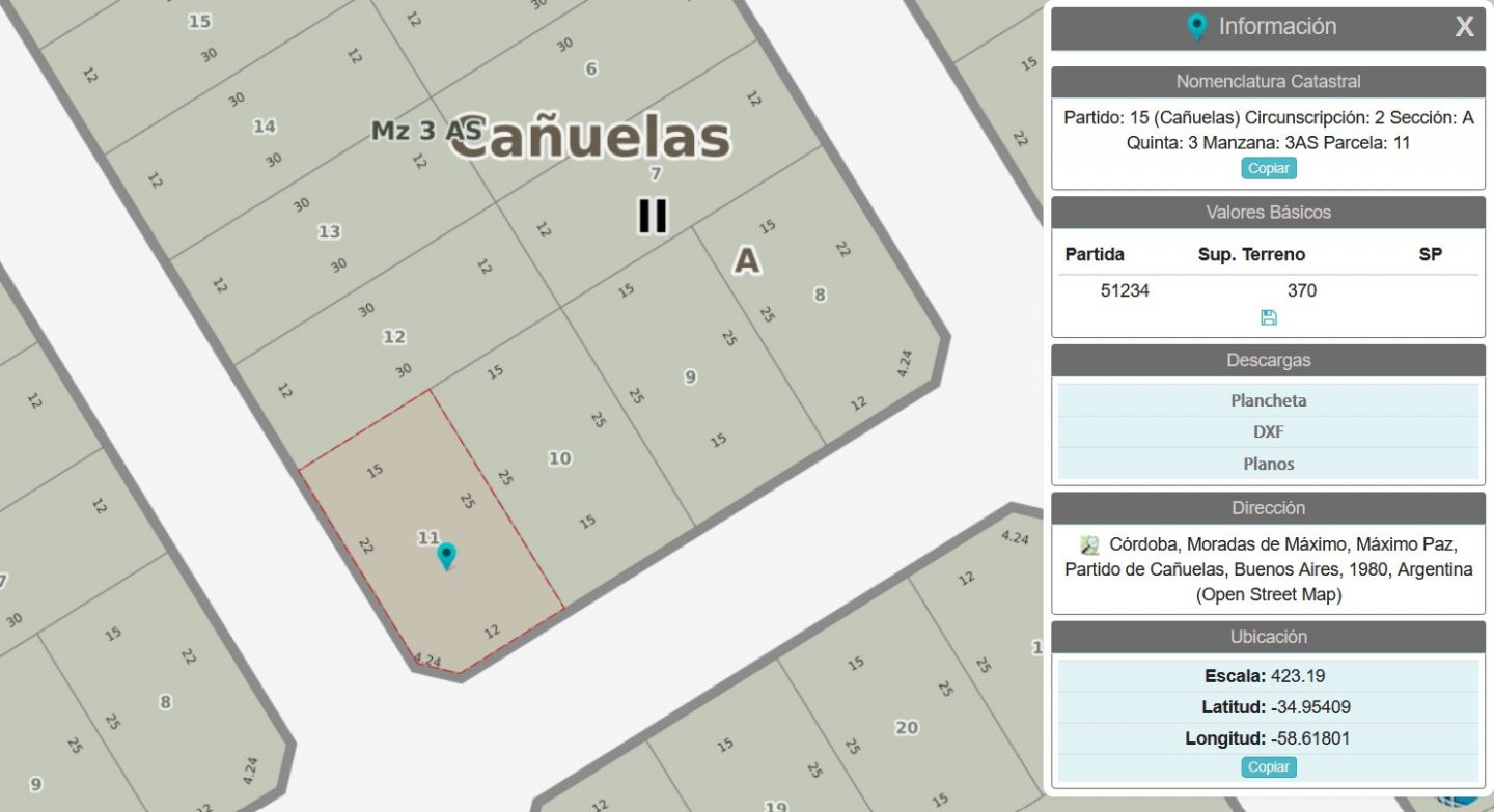 Lote en Venta en Cañuelas, G.B.A. Zona Sur