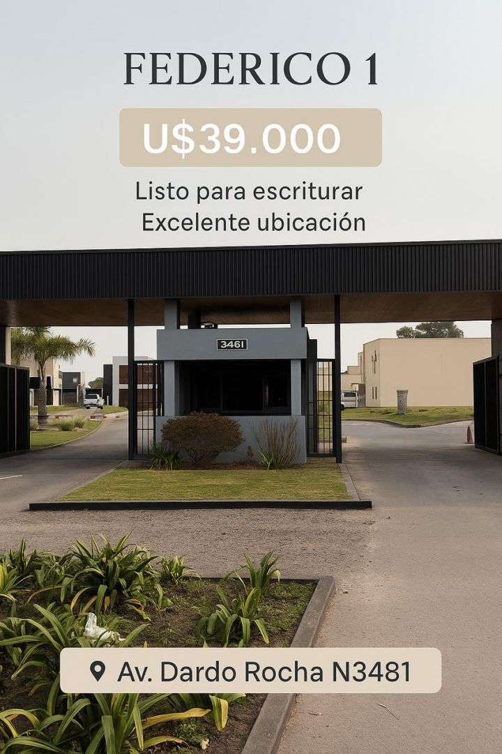 Lote EN VENTA