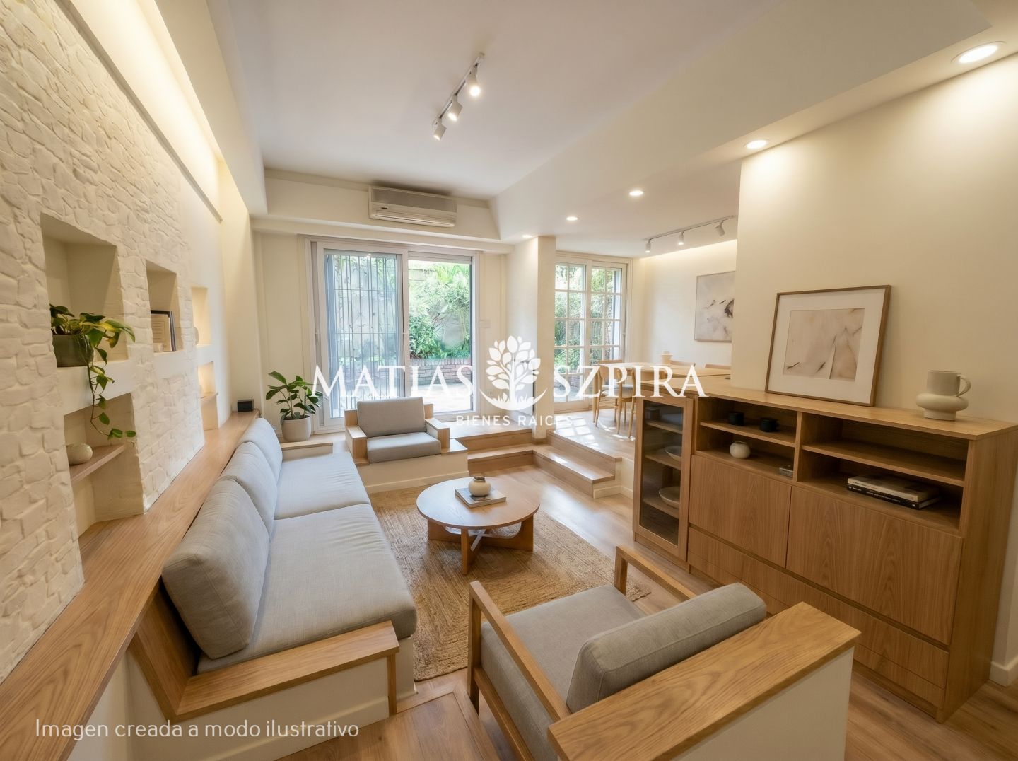 Imagen del interior de la vivienda