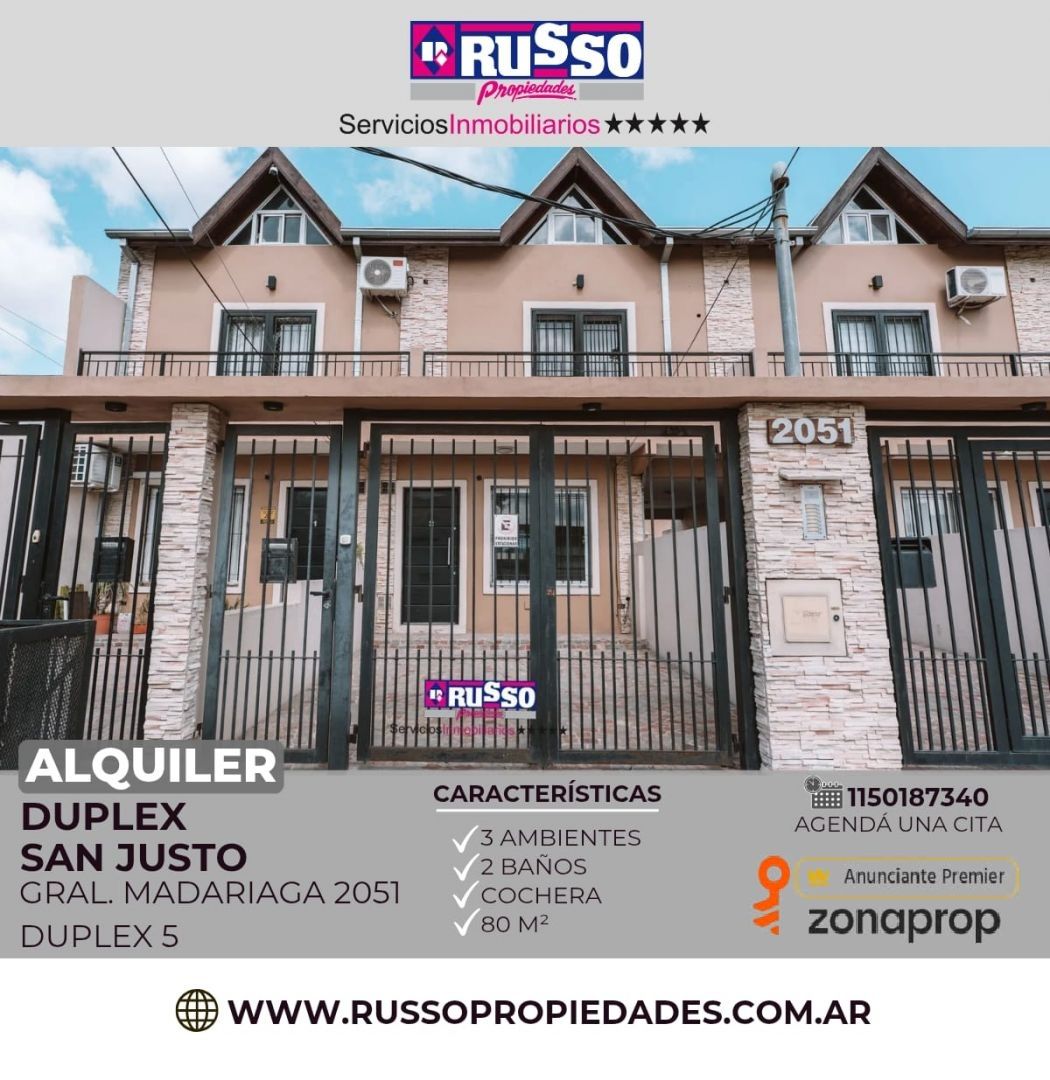 Departamento en MADARIAGA, GENER 2000