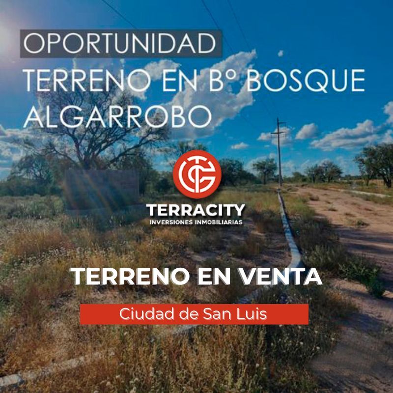 Lote en venta Bosque Algarrobo 