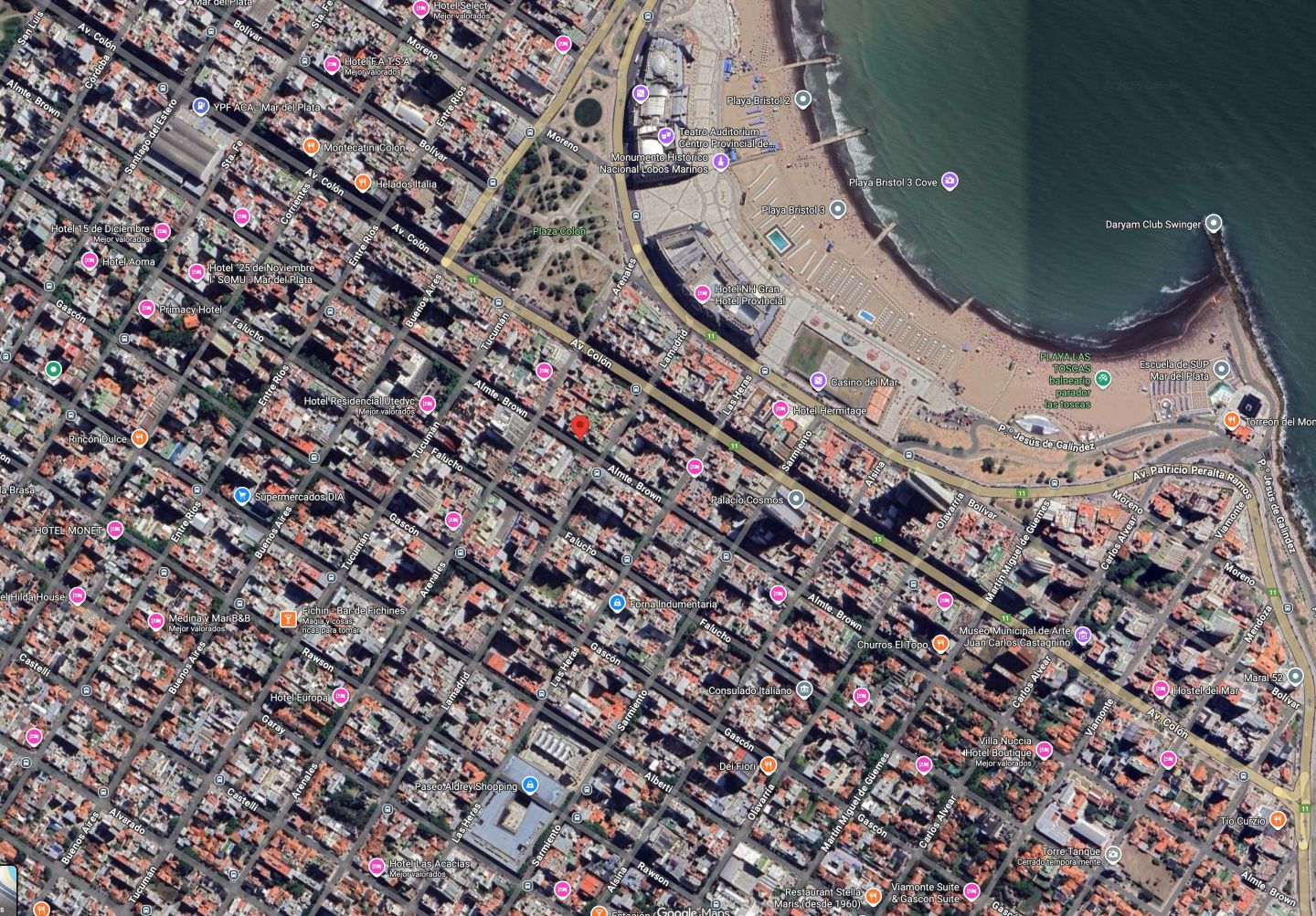ALQUILER DE DEPARTAMENTO EN Mar del Plata - Plaza Colón - 21