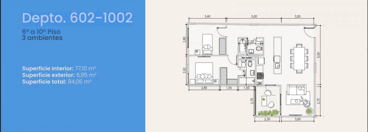 VENTA DE DEPARTAMENTO EN Capital Federal - Boedo - 20