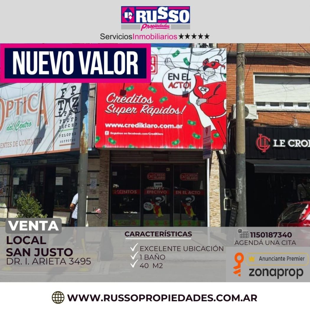 Local Comercial en ARIETA, DR. IGNA 3400