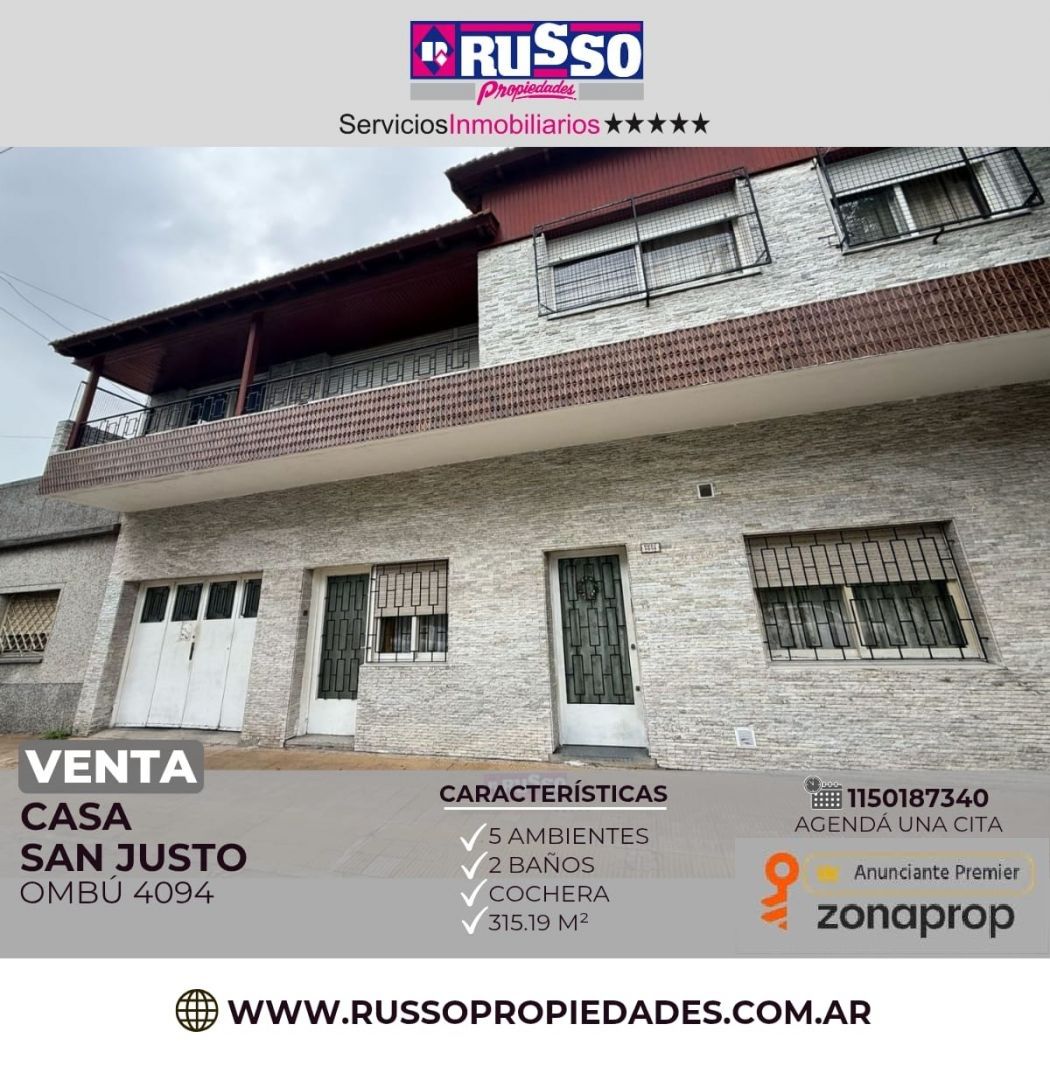 Casa en OMBU 4000