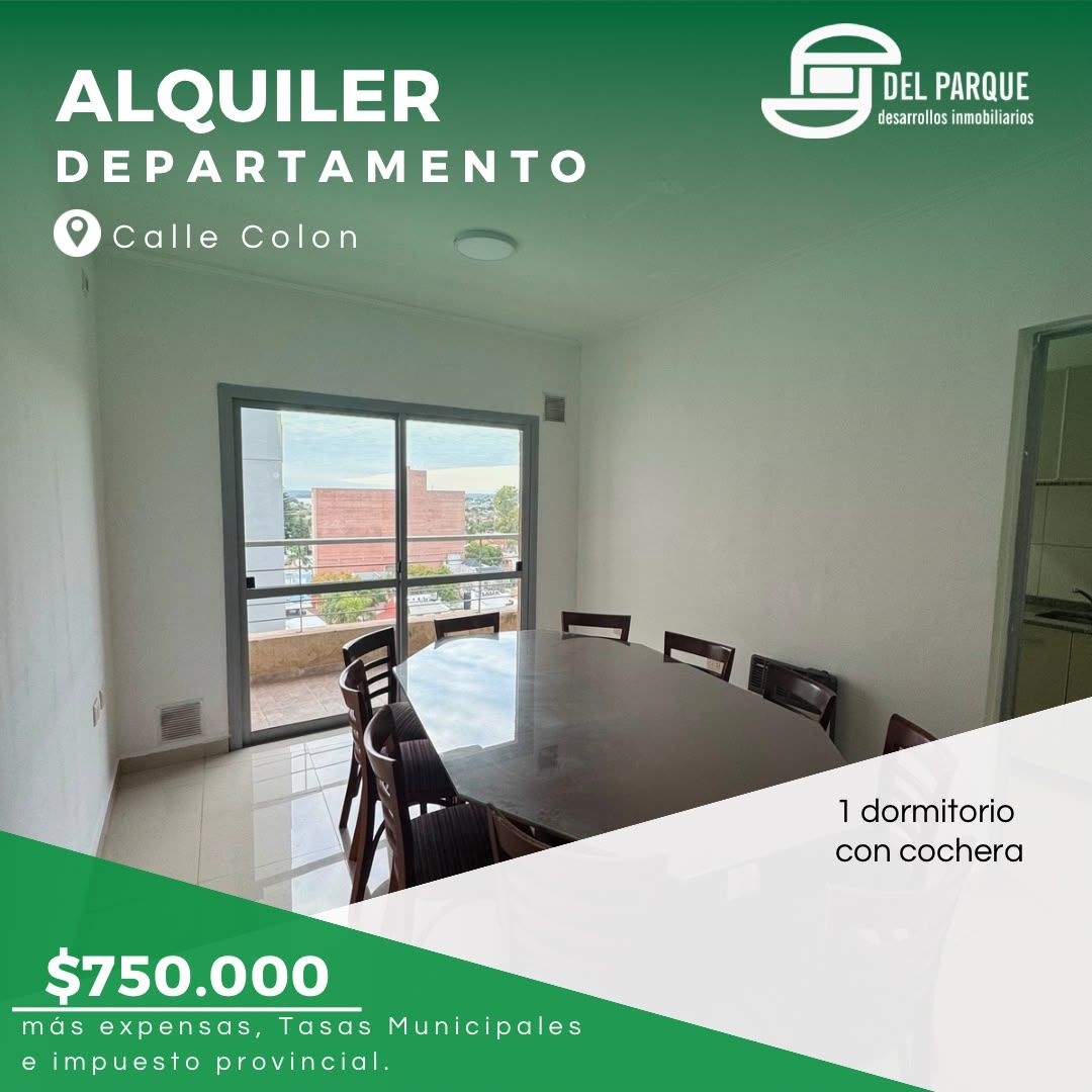 Departamento en alquiler 1 ambientes