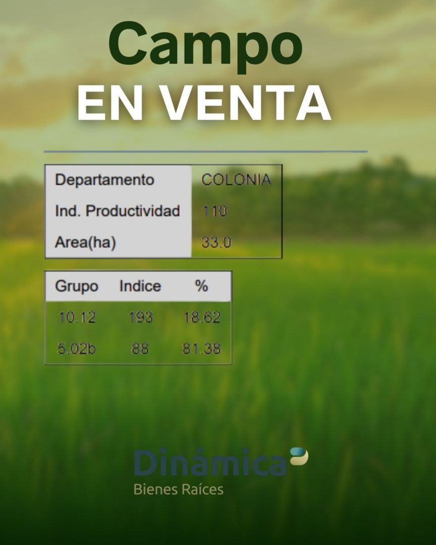 Campo EN VENTA