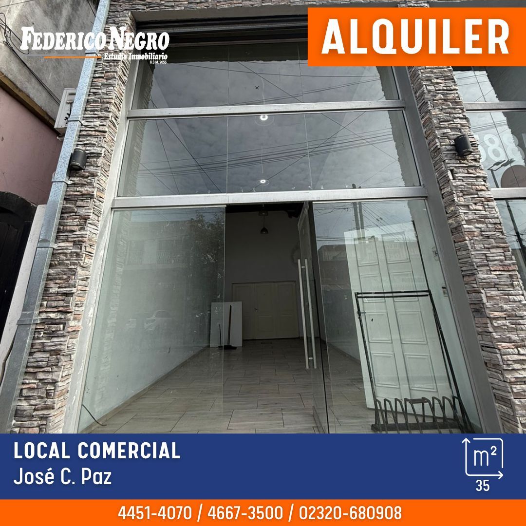 ALQUILER DE LOCAL EN José C Paz - 1