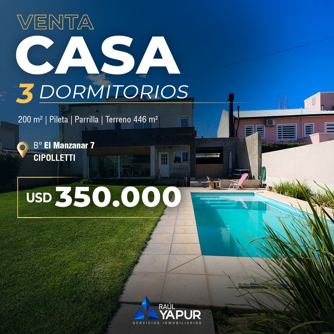 Casa en venta Manzanar 7 5 ambientes