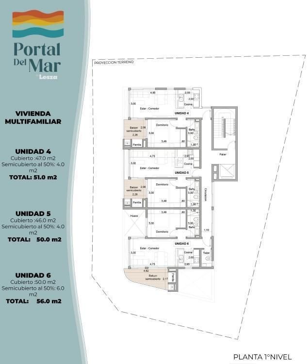 Departamento en venta Pinamar 2 ambientes