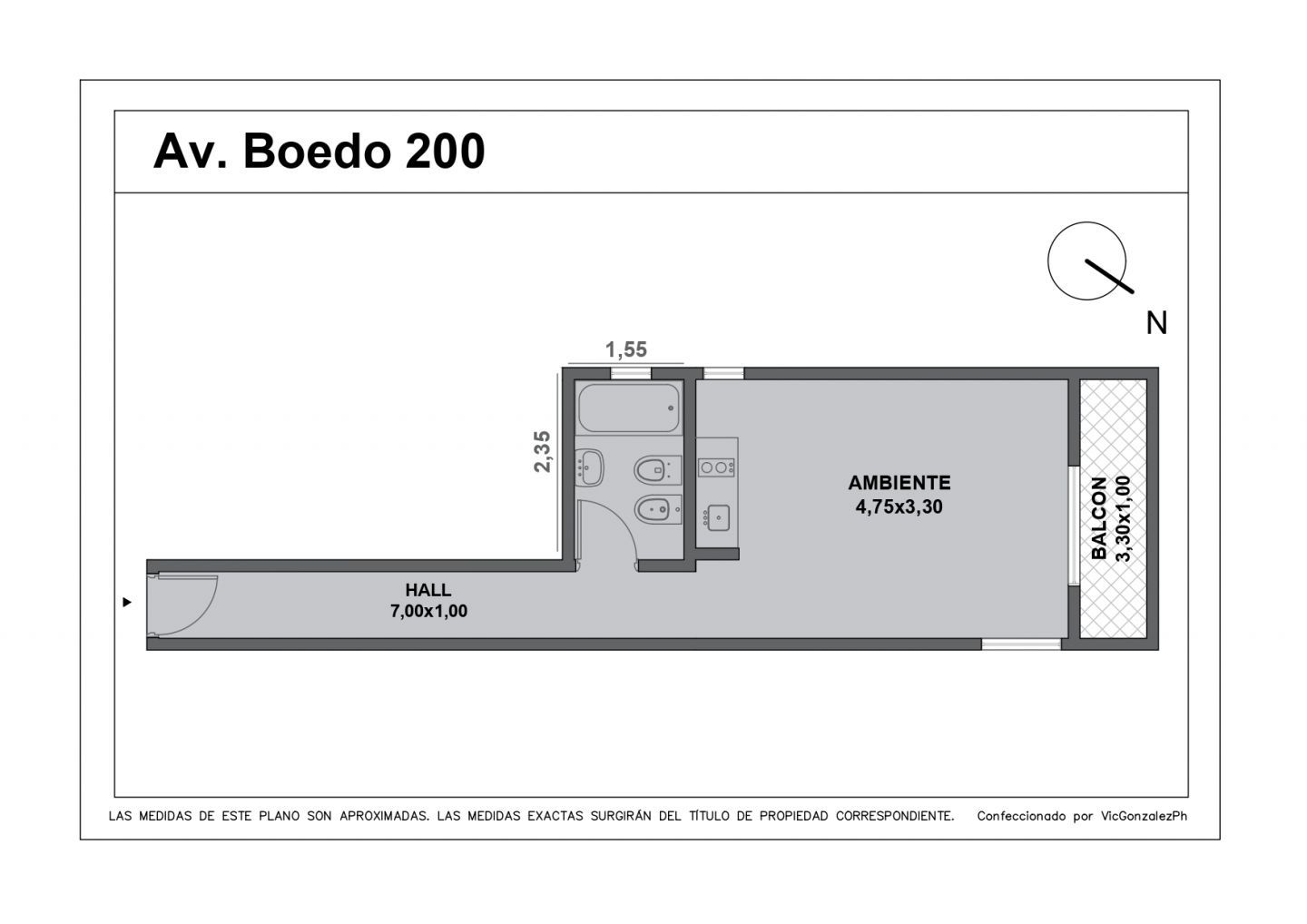 VENTA DE DEPARTAMENTO EN Capital Federal - Almagro - 25
