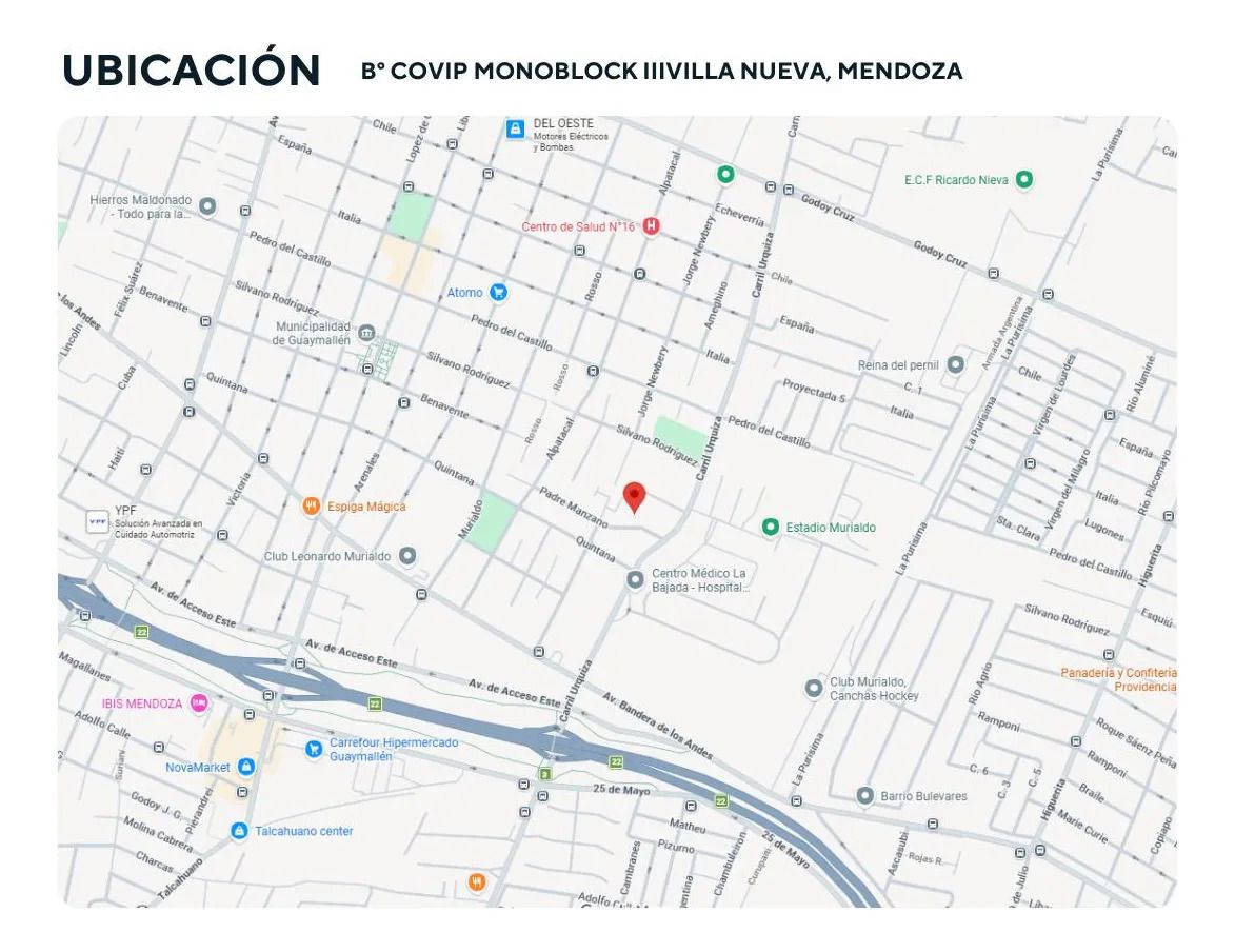 Departamento en Venta en Guaymallen, Mendoza