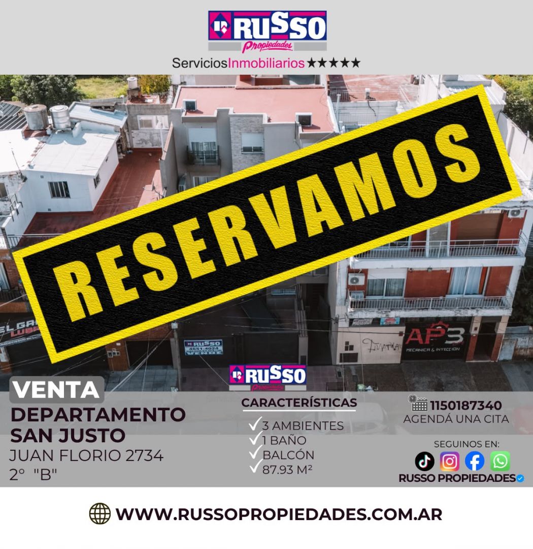 Departamento en FLORIO, JUAN 2700