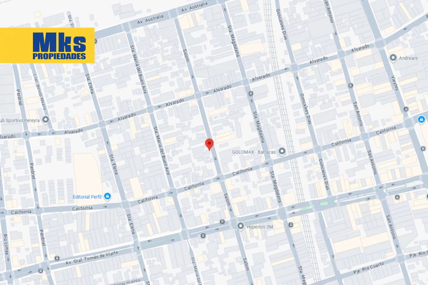 Lote en Venta en Barracas, Capital Federal