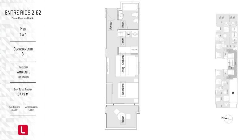 VENTA DE DEPARTAMENTO EN Capital Federal - Parque Patricios - 43