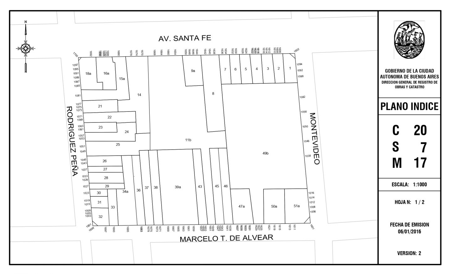 Lote en Venta en Recoleta, Capital Federal