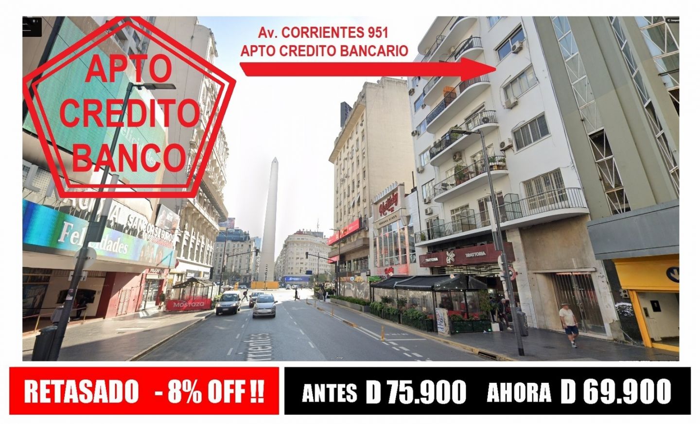 Departamento en venta Centro / Microcentro 2 ambientes