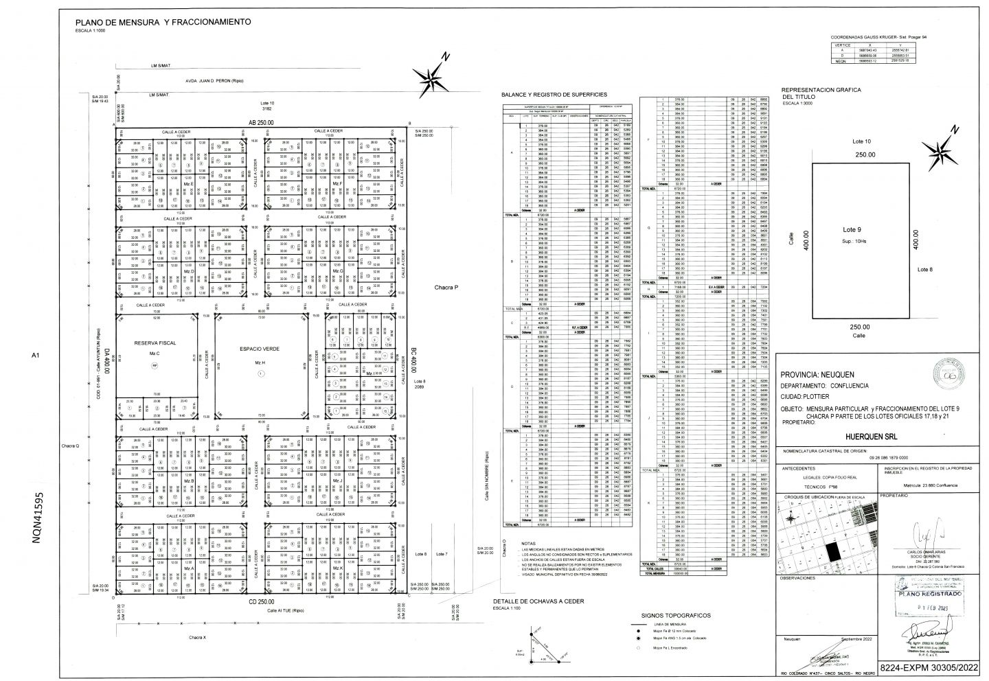 VENTA DE LOTE EN Plottier - Peumayén - 2