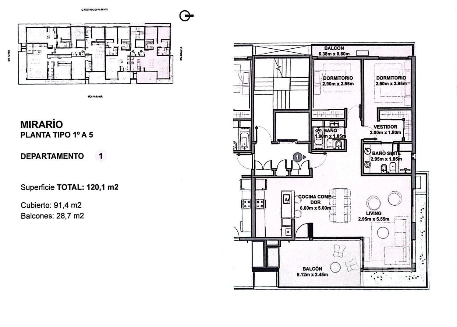 Departamento en Venta en San Lorenzo, Santa Fe