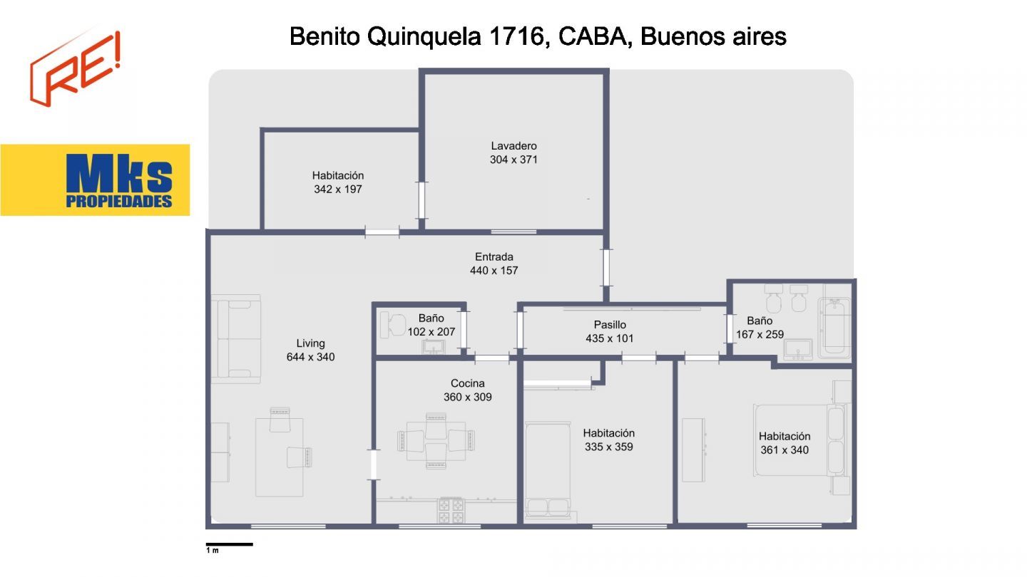 Departamento en Venta en Barracas, Capital Federal