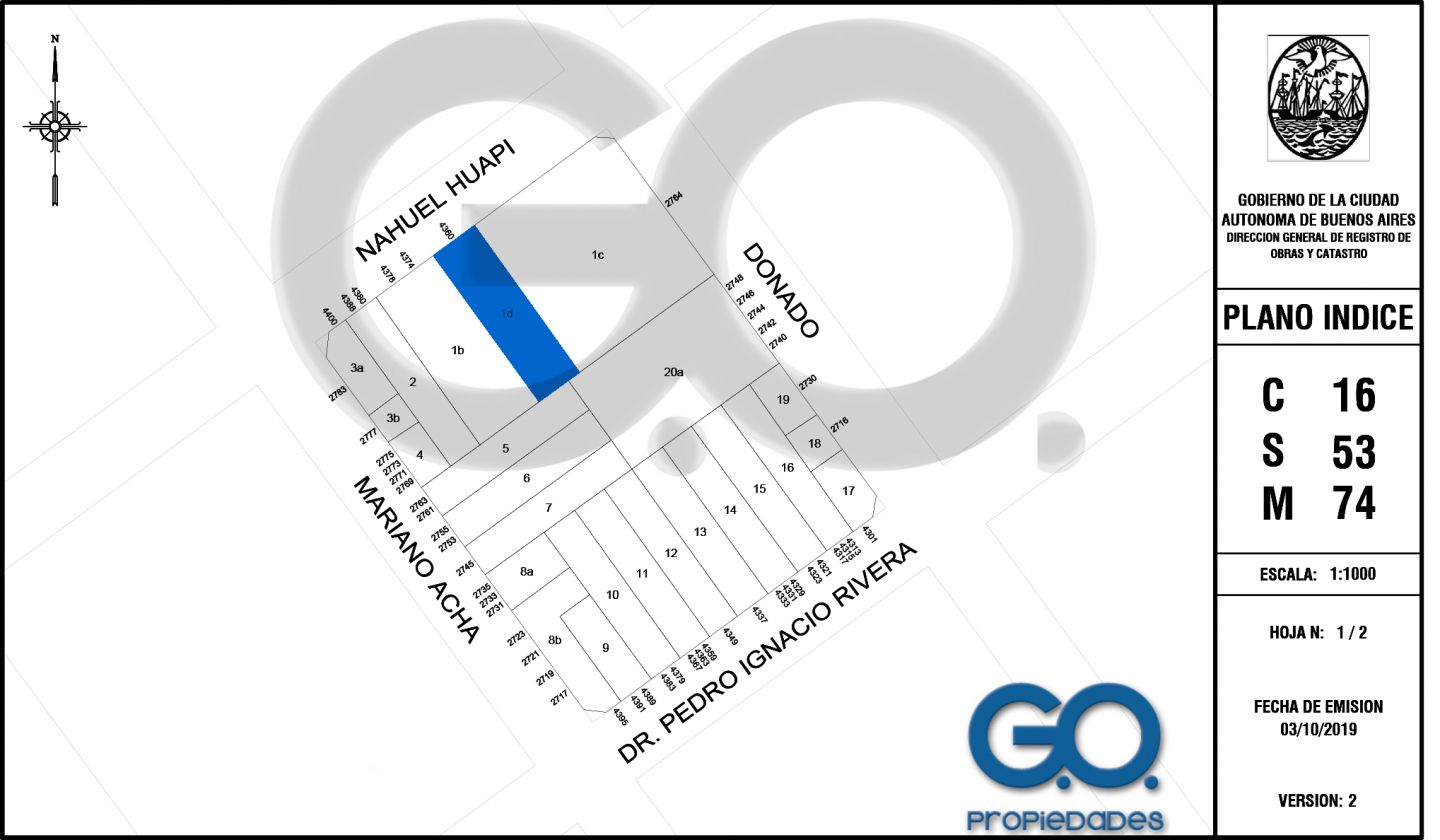 Lote en Venta en Villa Urquiza, Capital Federal