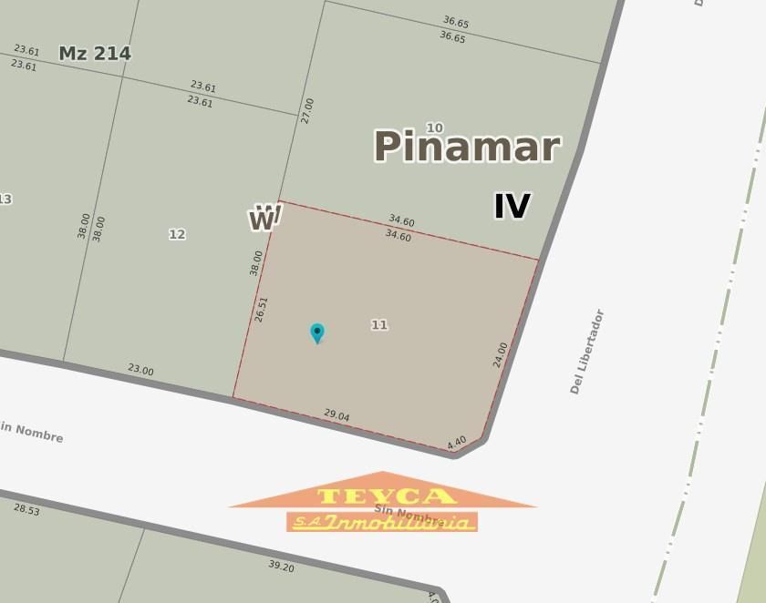 Lote en venta Norte Playa 0 ambientes