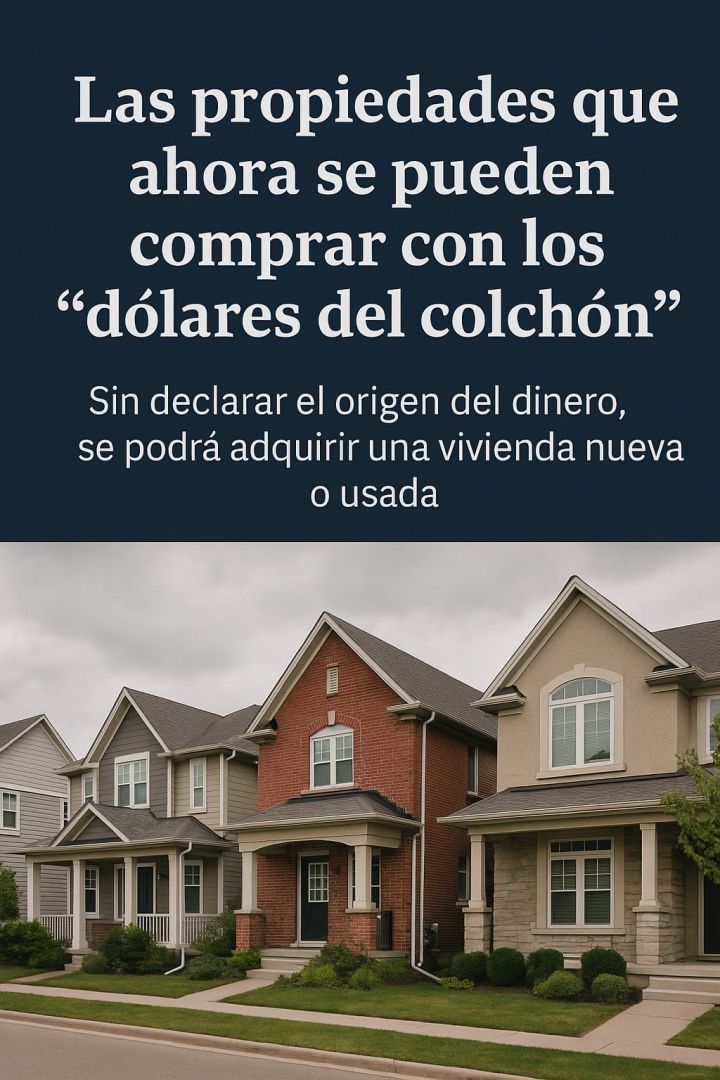 Nueva Oportunidad: Comprá Propiedades con tus Dólares Ahorro sin Declarar Origen