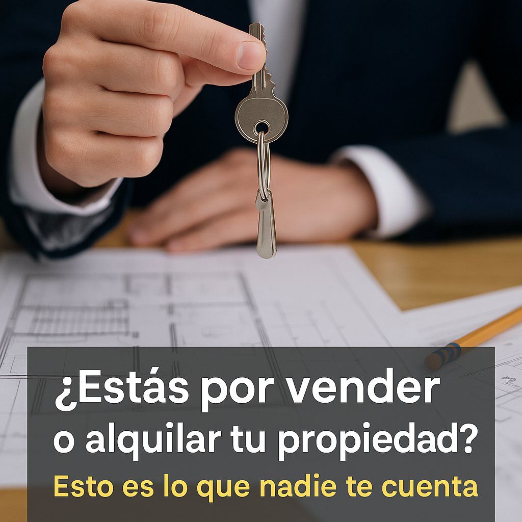 ¿Estás por vender o alquilar tu propiedad? Esto es lo que nadie te cuenta