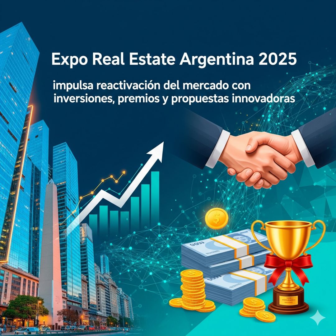 Expo Real Estate Argentina 2025 impulsa reactivación del mercado con inversiones, premios y propuestas innovadoras