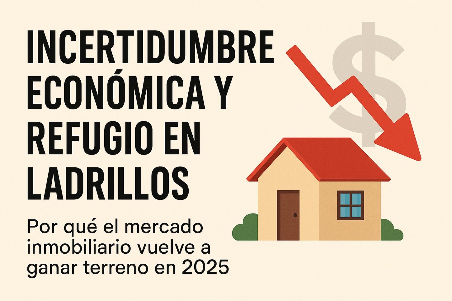 Incertidumbre económica y refugio en ladrillos: por qué el mercado inmobiliario vuelve a ganar terreno en 2025