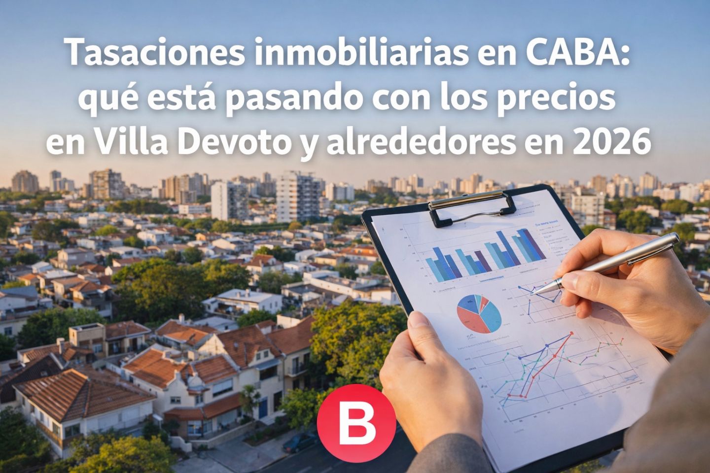 Tasaciones inmobiliarias en CABA: qué está pasando con los precios en Villa Devoto y alrededores en 2026