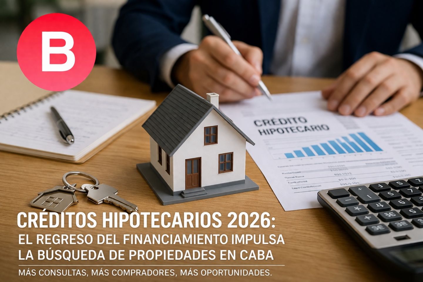 Créditos hipotecarios 2026: el regreso del financiamiento impulsa la búsqueda de propiedades en CABA