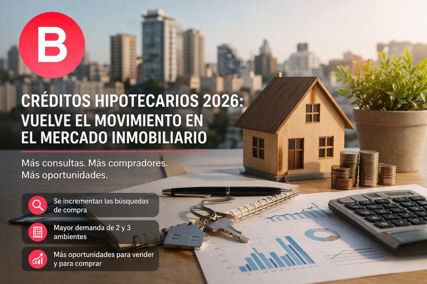Créditos hipotecarios y baja de inflación: por qué vuelve a moverse el mercado inmobiliario en Buenos Aires