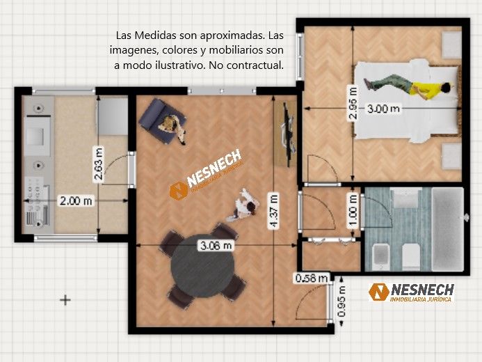Departamento en Alquiler en Boedo, Capital Federal