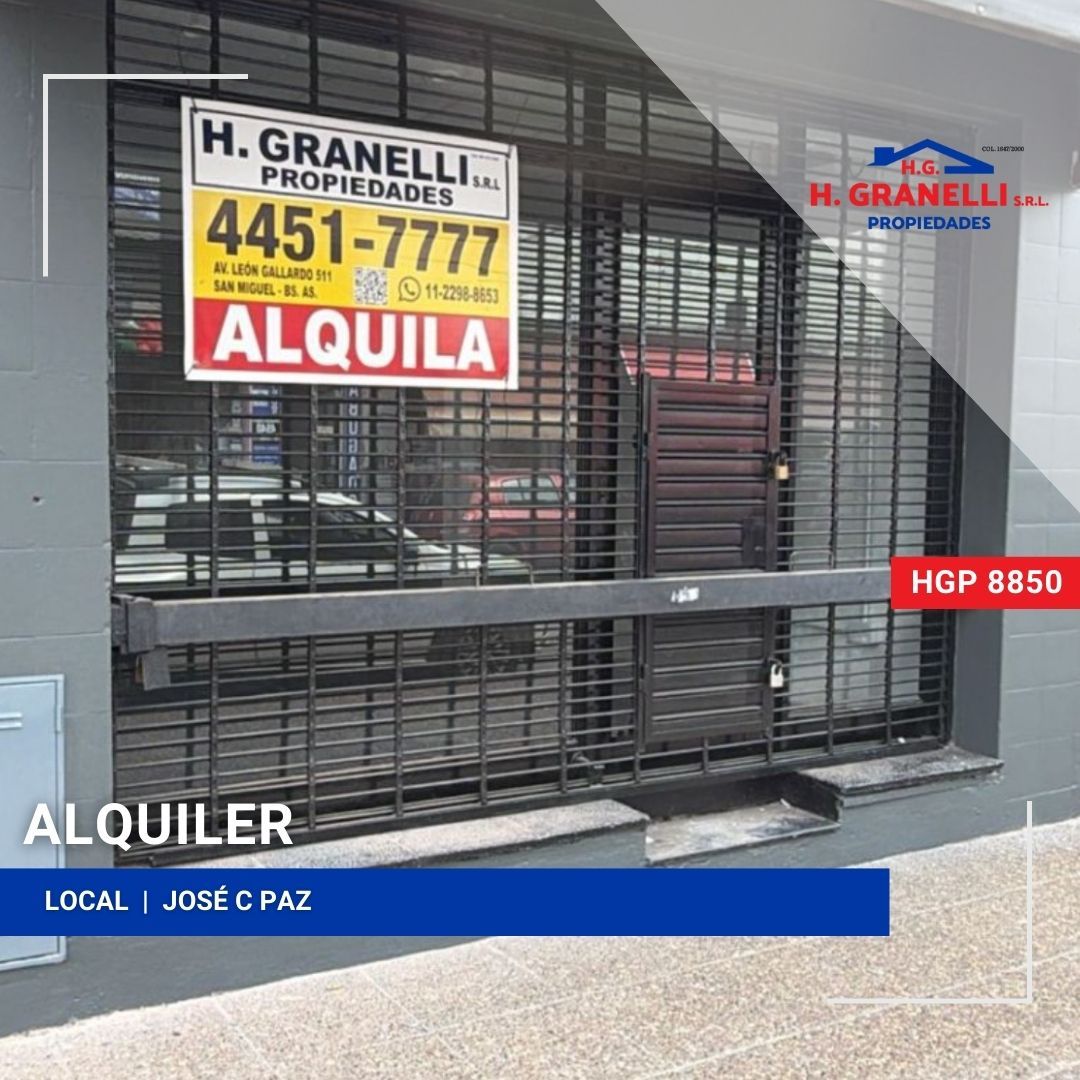 LOCAL EN ALQUILER