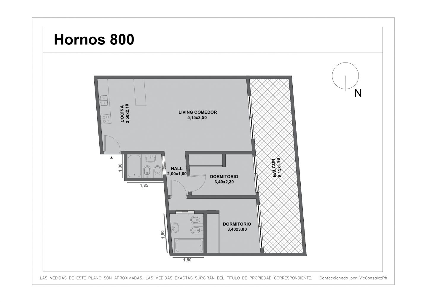 Departamento en Venta en Barracas, Capital Federal