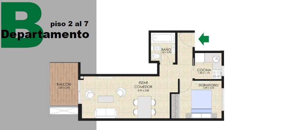 VENTA DE DEPARTAMENTO EN Capital Federal - Caballito - 28
