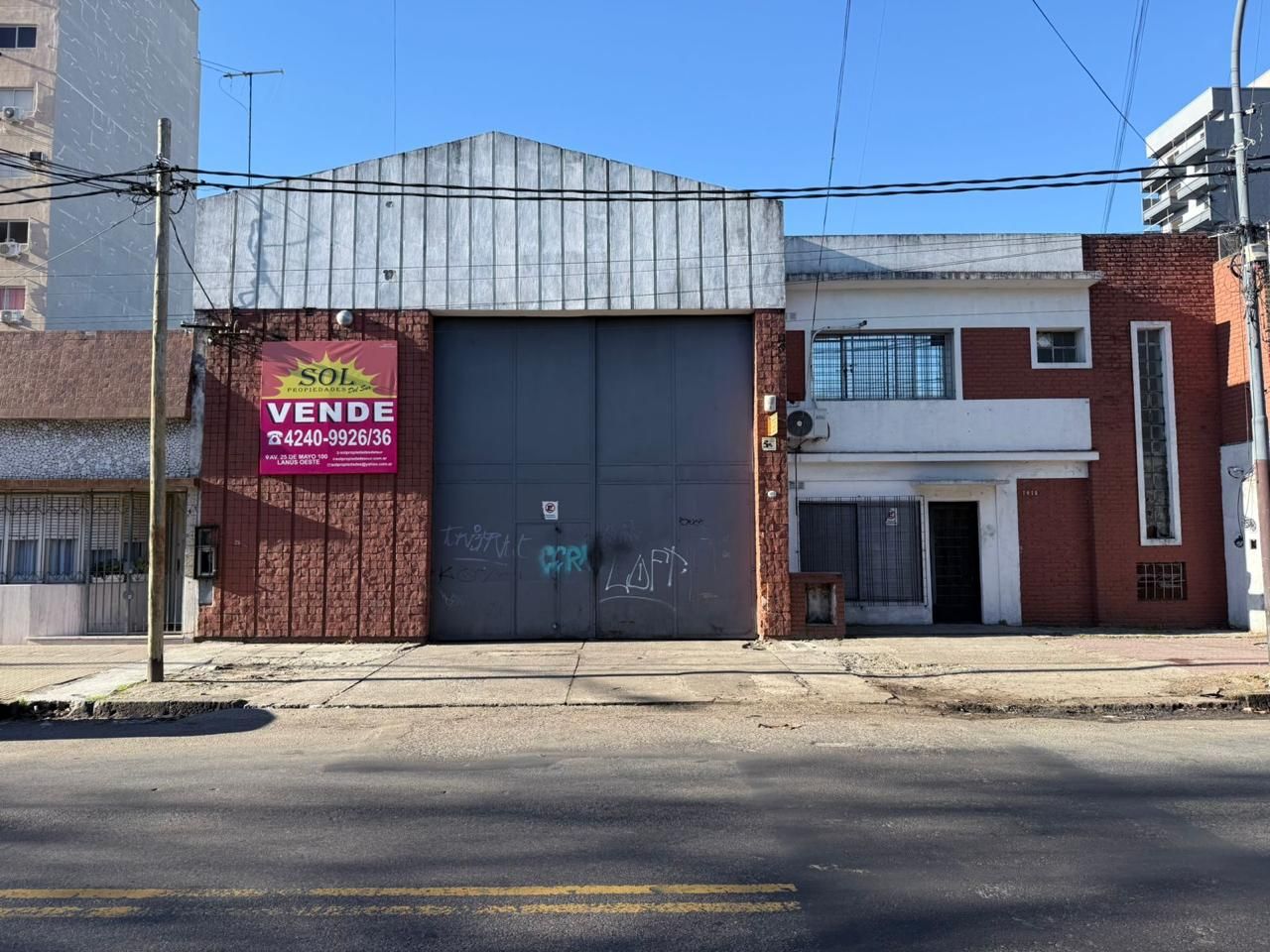 VENTA DE GALPON EN Lanús - Lanús Este