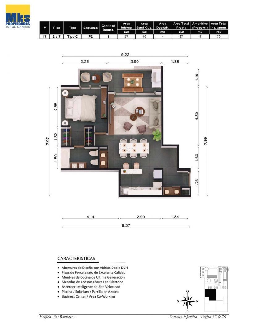 Departamento en Venta en Barracas, Capital Federal