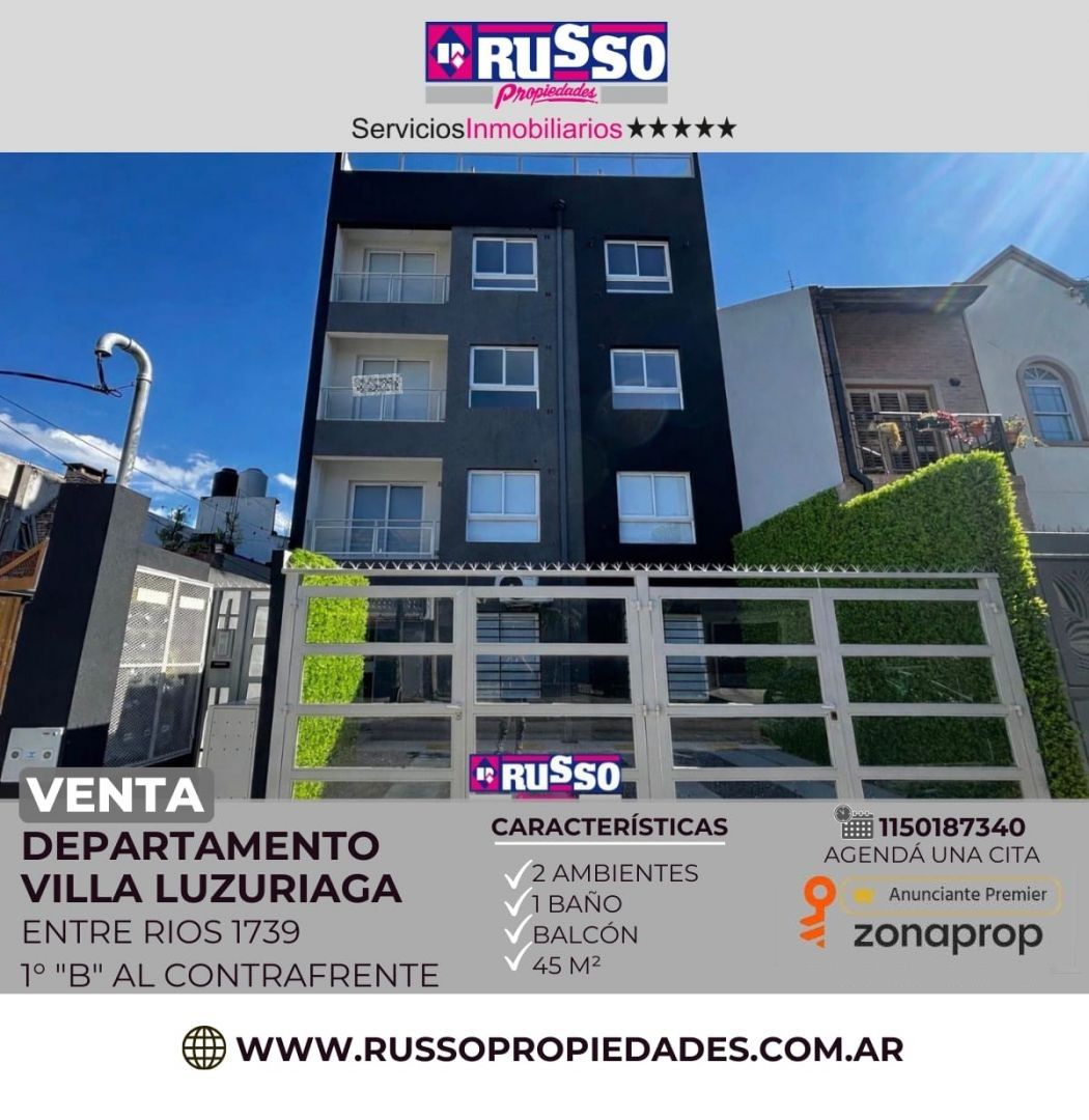 Departamento en ENTRE RIOS 1700