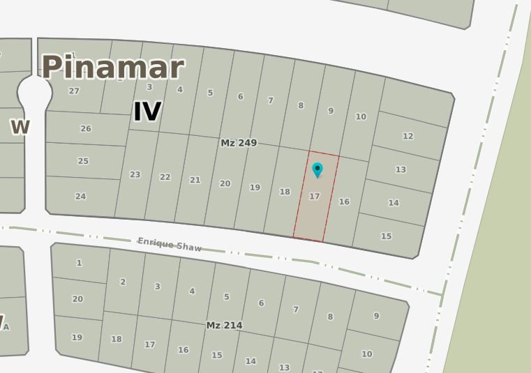 Lote en Venta en Pinamar, Buenos Aires Costa Atlantica