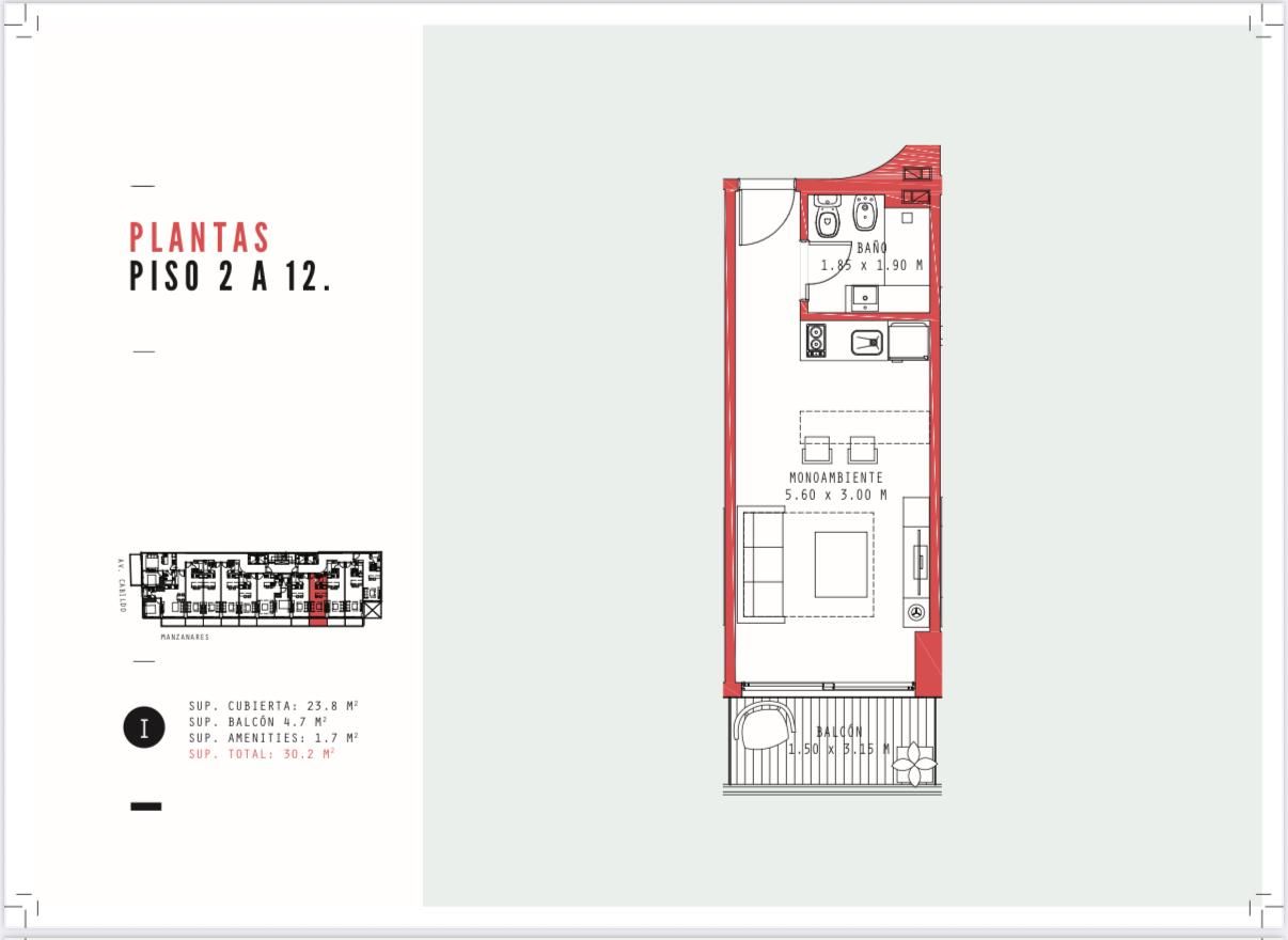 VENTA DE DEPARTAMENTO EN Capital Federal - Nuñez - 21