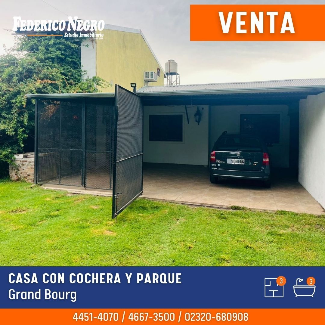 VENTA DE CASA EN Malvinas Argentinas - Grand Bourg - 1